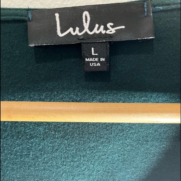 LULU'S HOW I WONDER FOREST GREEN LONG SLEEVE SIDE SLIT BODYCON DRESS - Picture 4 of 15